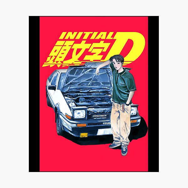 Item preview, Initial D Fujiwara AE86 Aesthetic Classic 		 designed and sold by umzwgmbdth59.