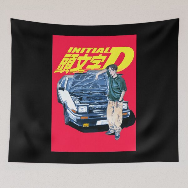 Item preview, Initial D Fujiwara AE86 Aesthetic Classic 		 designed and sold by umzwgmbdth59.