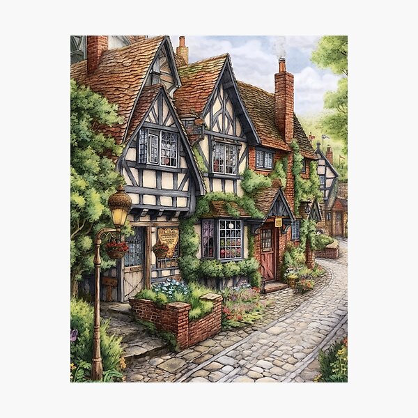 Item preview, English Countryside Town designed and sold by shadowalice.