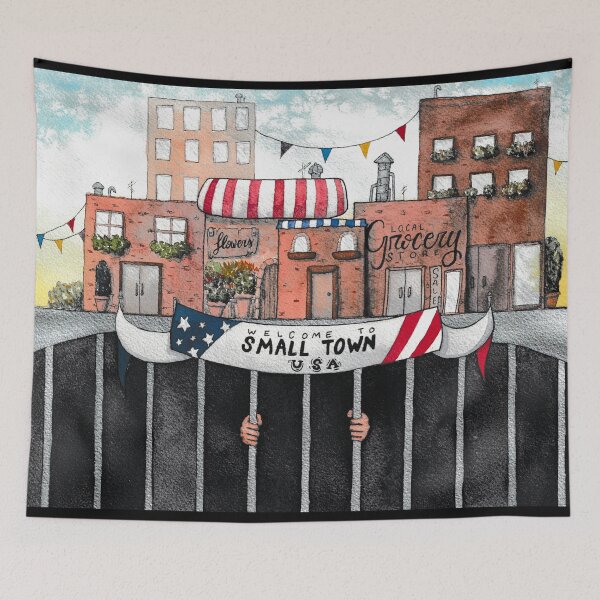Item preview, Small Town designed and sold by Jarrod Vandenberg.