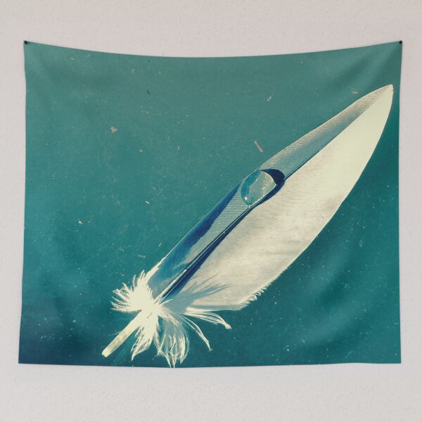 Item preview, Floating Feather designed and sold by Clarissa Sharp.