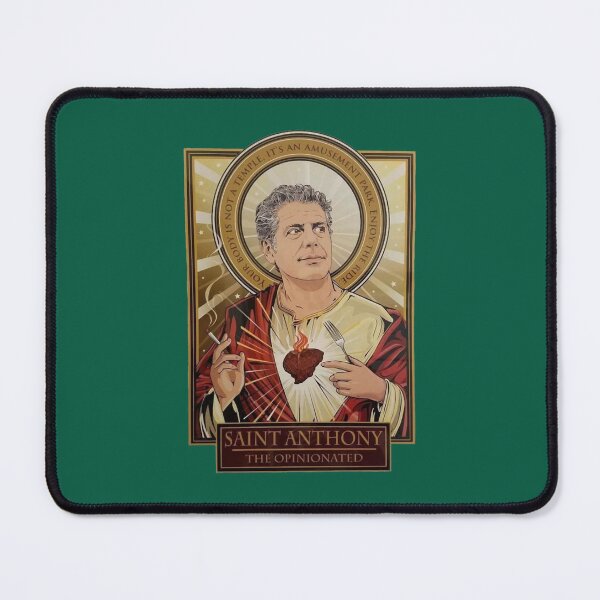 Item preview, Vintage Anthony Bourdain_s Parts Unknown Saint designed and sold by JeweliciousUS.