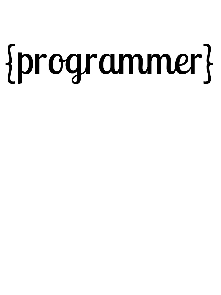 Thumbnail 7 of 7, Oversized T-Shirt, Programmer Developer function brackets Sticker designed and sold by nikolap99.