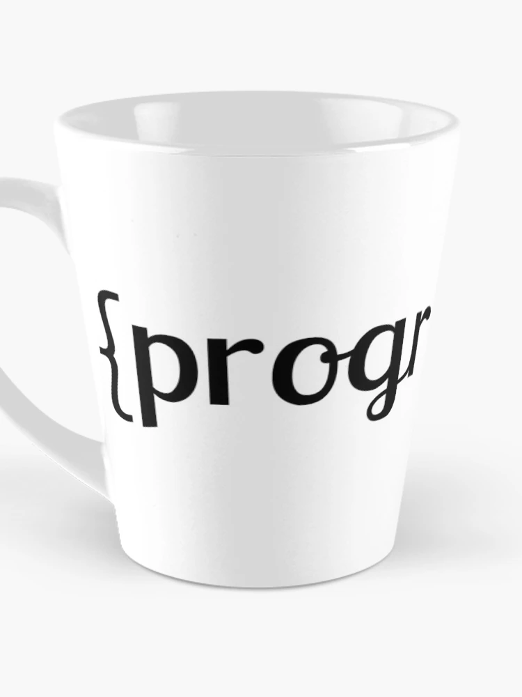 Thumbnail 3 of 4, Coffee Mug, Programmer Developer function brackets Sticker designed and sold by nikolap99.