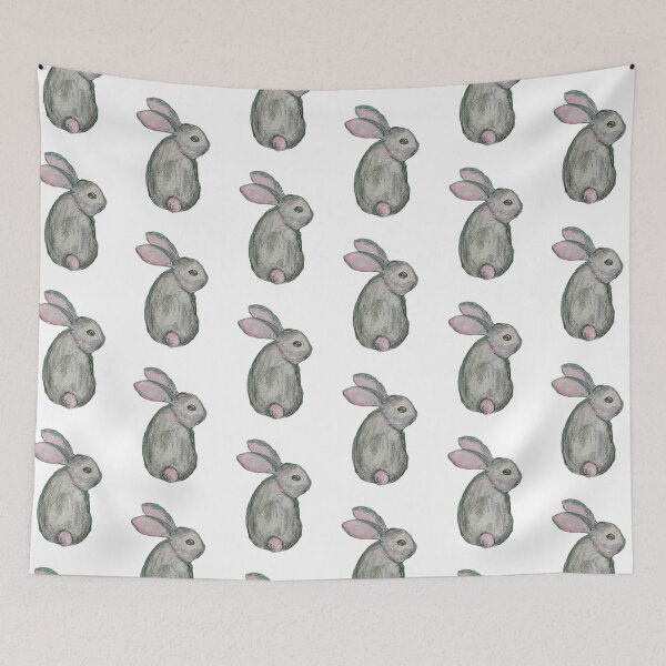 Item preview, Cute Grey Rabbit designed and sold by CanDo20.