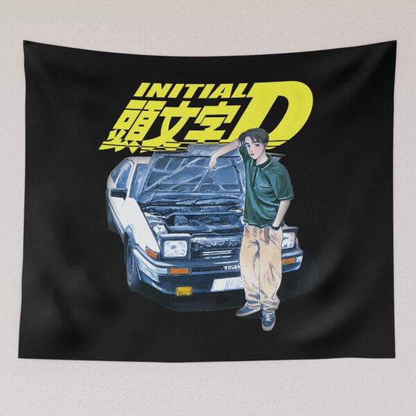 Item preview, Initial D Fujiwara AE86 Manga Aesthetic Classic 		 designed and sold by umzwgmbdth59.