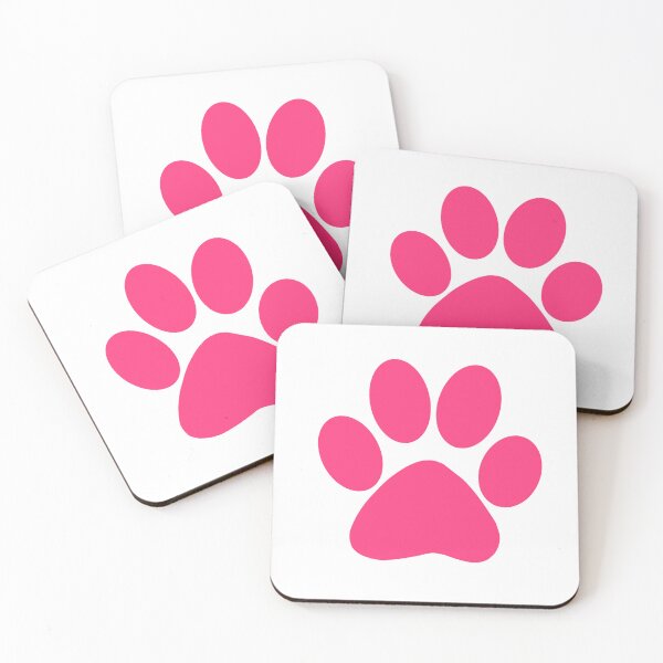 Item preview, Pink Paw Print designed and sold by -designsbymeg-.