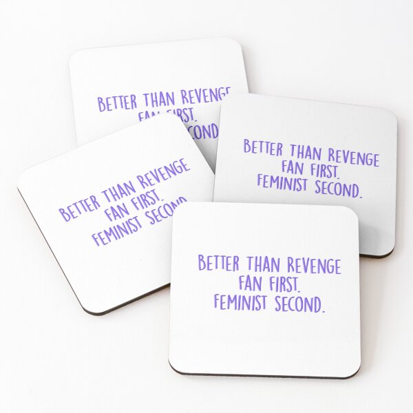 Item preview, Better Than Revenge Fan First Feminist Second designed and sold by designsbyem5.