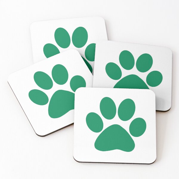 Item preview, Green Paw Print designed and sold by -designsbymeg-.