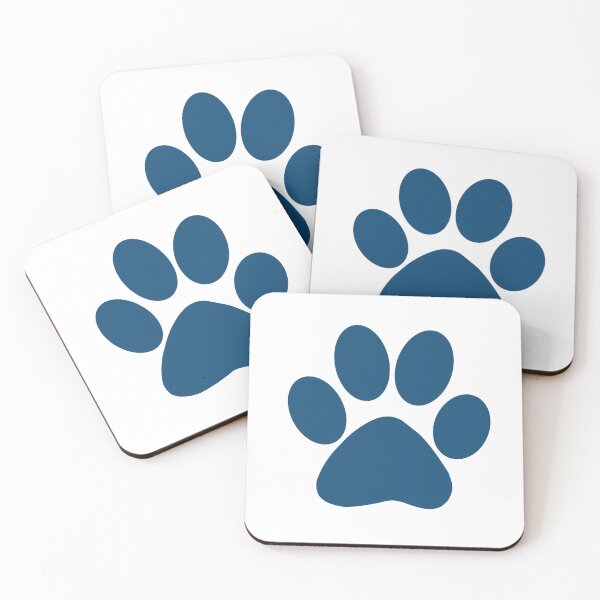 Item preview, Blue Paw Print designed and sold by -designsbymeg-.