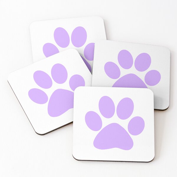 Item preview, Lilac Paw Print designed and sold by -designsbymeg-.