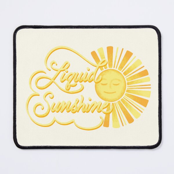 Item preview, Liquid Sunshine Quote Print designed and sold by SandpaperStudio.