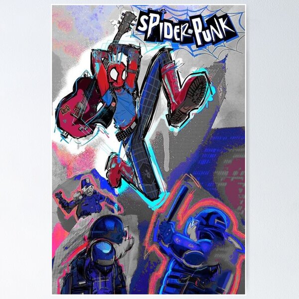 Item preview, Spider Punk funny designed and sold by barbarasmiith.