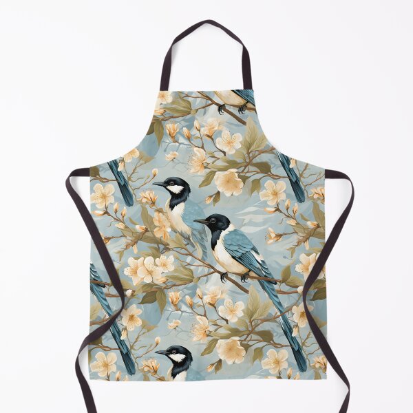 Item preview, North American Birds - Magpie designed and sold by DigitalPatternx.