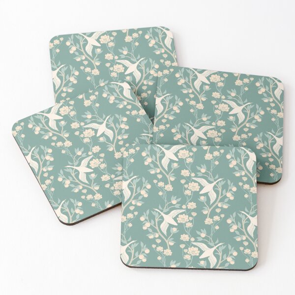 Item preview, Into My Arms Flying Swans Chinoiserie {Victorian} designed and sold by Cecilia Mok.