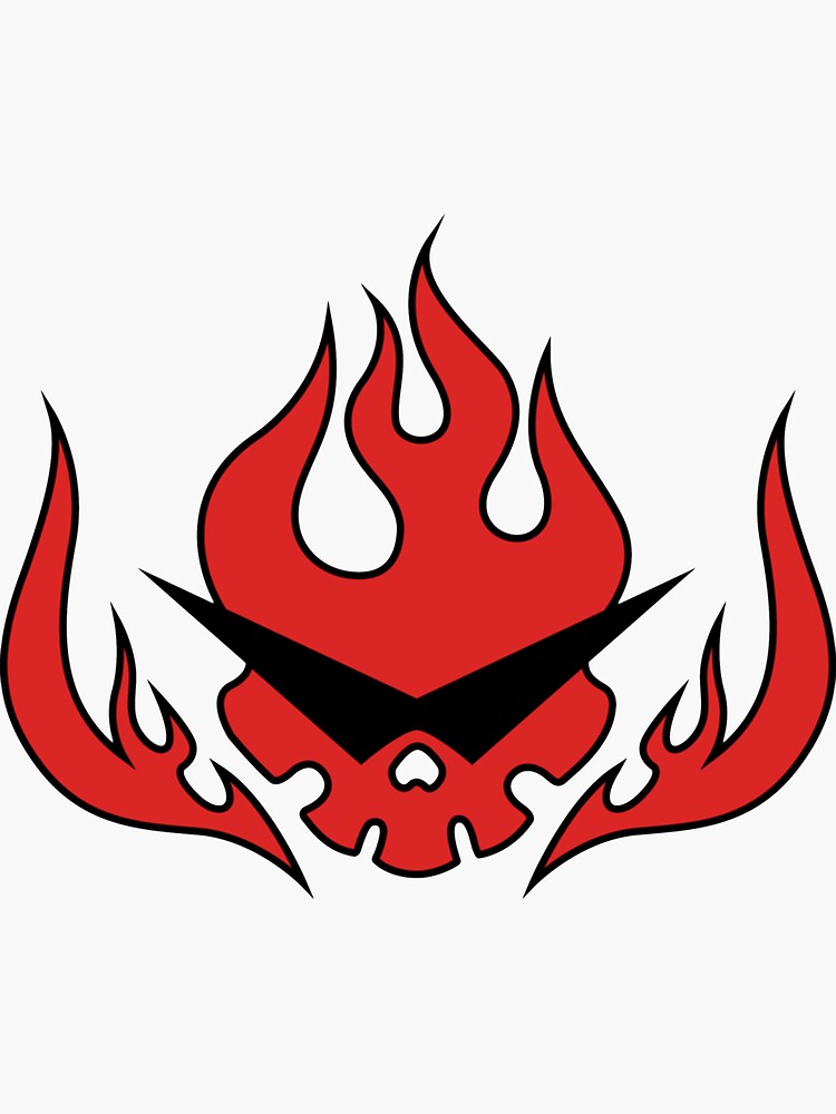 Tengen Toppa Gurren Lagann Logo Japanese Vinyl Decal