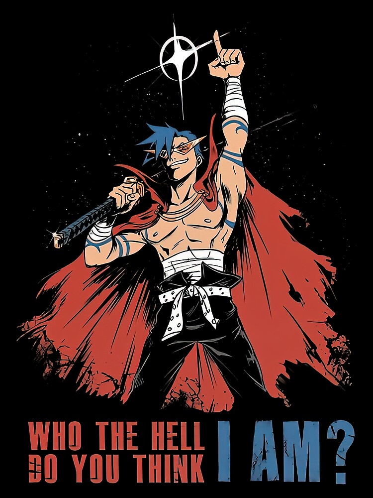 Tengen Toppa Gurren Lagann TTGL Poster for Sale by cameroncron