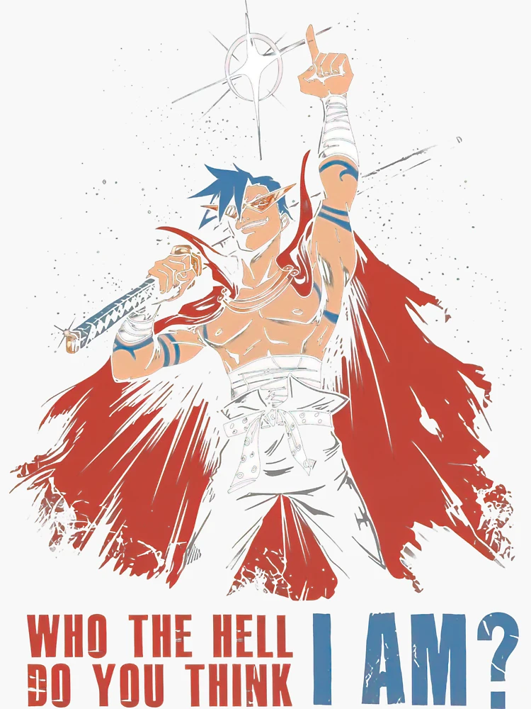 Tengen Toppa Gurren Lagann TTGL Poster for Sale by cameroncron