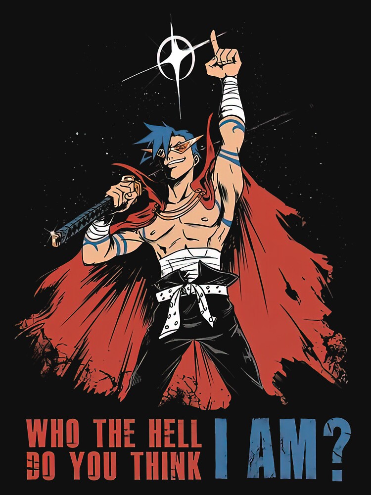 Tengen Toppa Gurren Lagann Essential T-Shirt for Sale by cameroncron