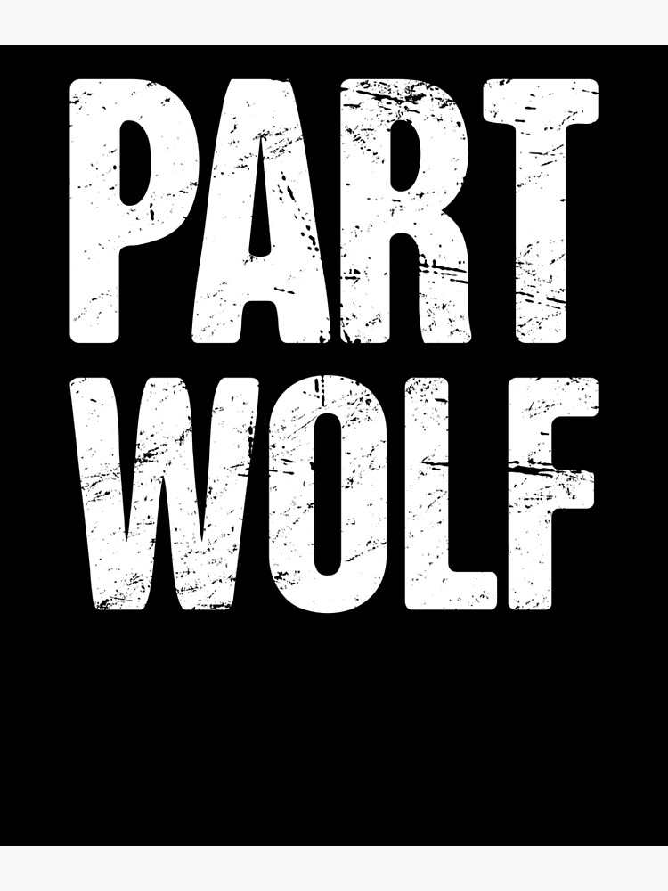 Wolf Therian Poster for Sale by TrueCrimeStuff