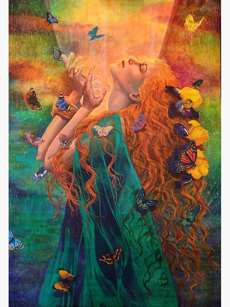 Healing Butterflies Melissa Muse fantasy art 