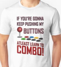 Learn to combo Fight stick Shirt Unisex T-Shirt
