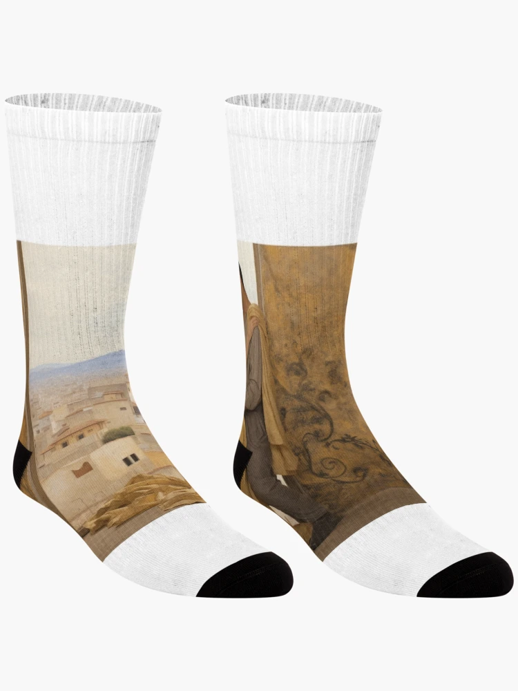 Thumbnail 3 of 5, Socks, The Kiss designed and sold by RicoInStudios.
