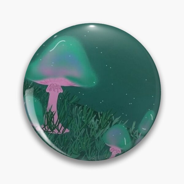 Item preview, Glowing mushroom field designed and sold by oleander-oliver.