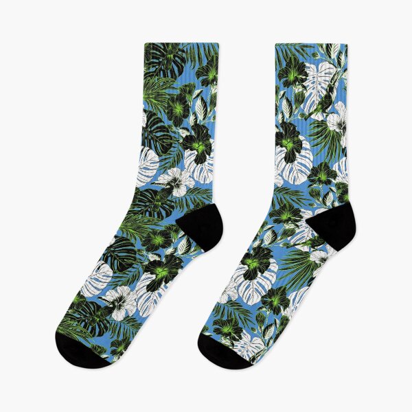 Item preview, tropical hibiscus forest , toucan lover designed and sold by letsgow8th.