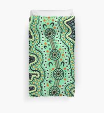 Yilawura - Wiradjuri word for "a pleasant Place to Camp" Duvet Cover