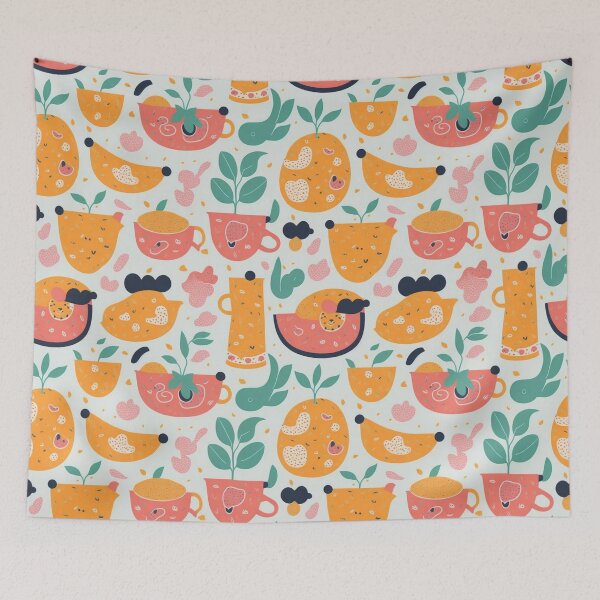 Item preview, Tropical Paradise: Summer Fruits Pattern for a Refreshing Escape designed and sold by kn-clothing.