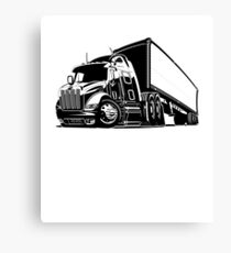 Trucker Canvas Print