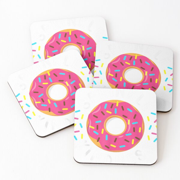 Item preview, Donut Sprinkle Kindness Funny Girls Women Doughnut Lover T-Shirt designed and sold by deltacarry.