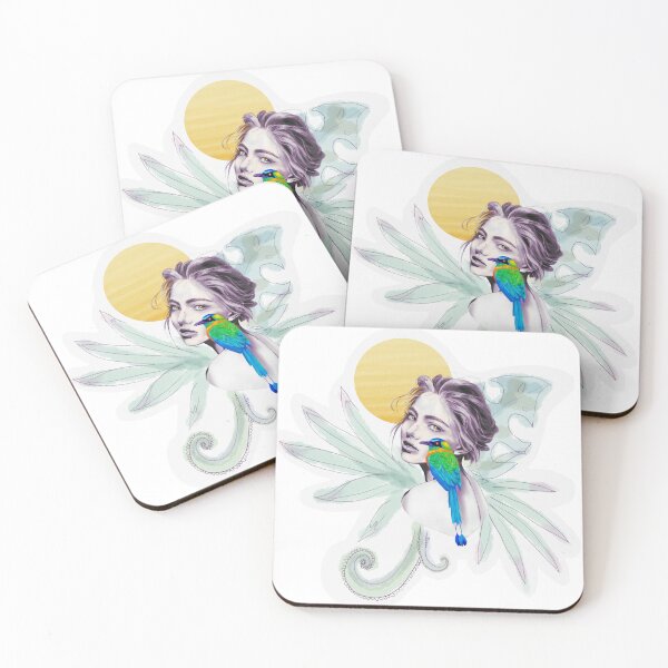 Item preview, Motmot sun (color) designed and sold by Chia Wild Art.