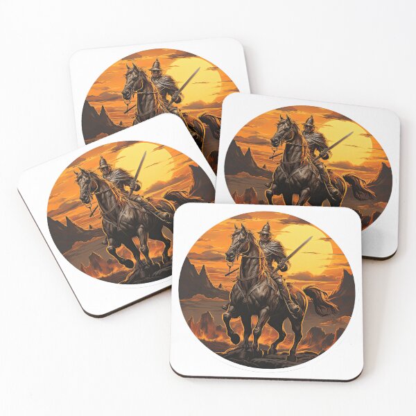 Item preview, Black horse at sunset designed and sold by abmkf.