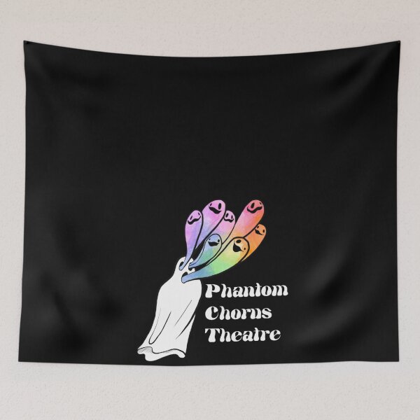 Item preview, Phantom Chorus Theatre logo (white text)   designed and sold by Larutark1.