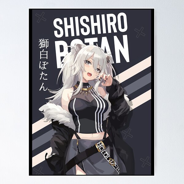 Ghoul Botan, Anime girl  Poster for Sale by AszaAri