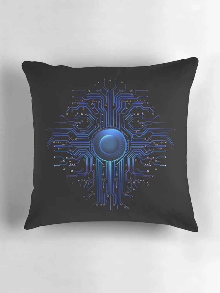 Thumbnail 3 of 4, Pillow, Machine Learning AI Deep Learning Programmer Computer Software Coding designed and sold by farhanhafeez.