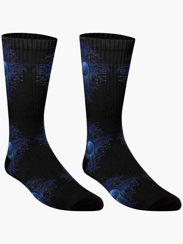 Thumbnail 3 of 5, Socks, Machine Learning AI Deep Learning Programmer Computer Software Coding designed and sold by farhanhafeez.