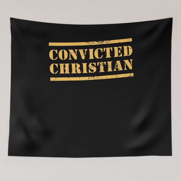 Item preview, Convicted Christian | Jesus & God designed and sold by Jam Jar.