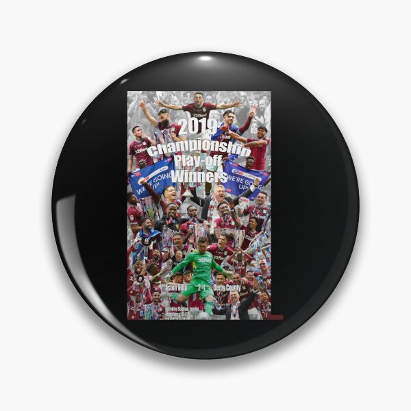 Item preview, Aston Villa Play-off Final artworkprint designed and sold by TheLampandSand.