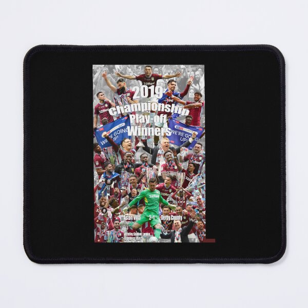 Item preview, Aston Villa Play-off Final artworkprint designed and sold by TheLampandSand.