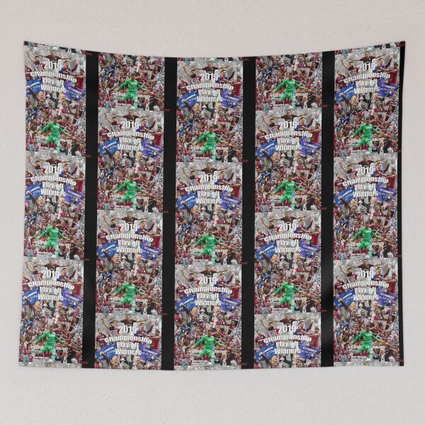 Item preview, Aston Villa Play-off Final artworkprint designed and sold by TheLampandSand.