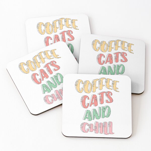 Item preview, Coffee Cats and Chill designed and sold by ZAIKY DREAMS.