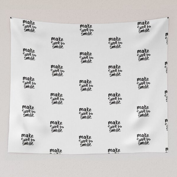Item preview, Make Sure to Smile - Motivational Quote designed and sold by Wolphie.