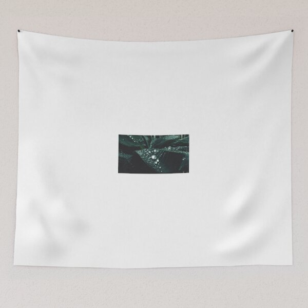 Item preview, Serene Raindrops: Relaxing Music with Water Droplets on Leaves designed and sold by hjian8219.