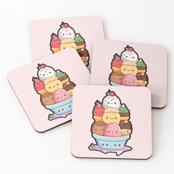 Item preview, Kawaii Dessert Delights designed and sold by sukanda.