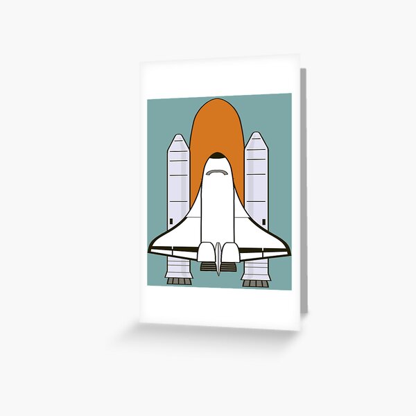 rocket Greeting Card