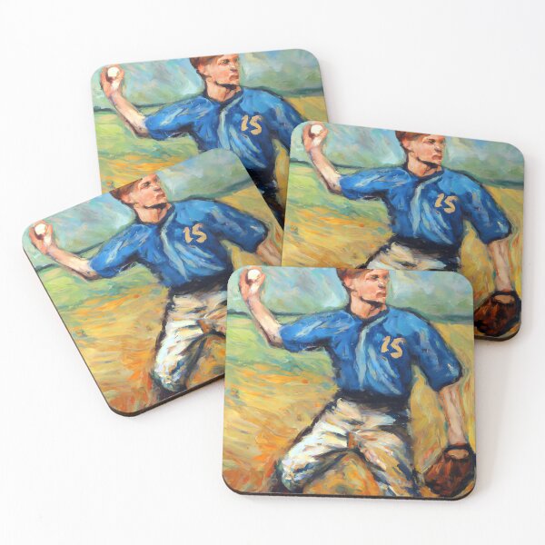 Item preview, baseball pitcher painting No: 3 designed and sold by MattOastler.