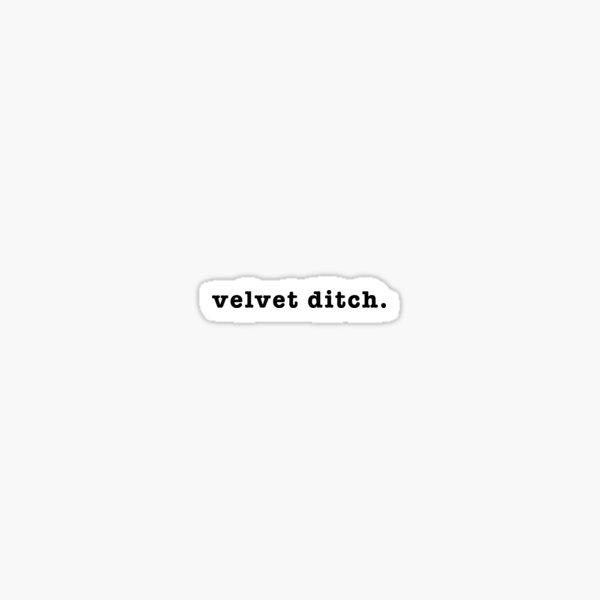 Item preview, velvet ditch designed and sold by Morgan Lawrence Petrov.